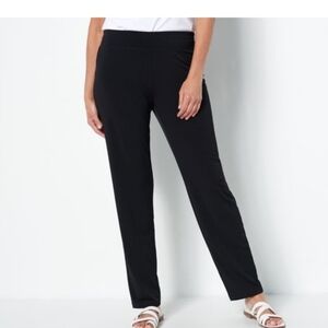 Susan graver Modern essentials 1xp Liquid Knit Stretches From 20-26 Inseam 25